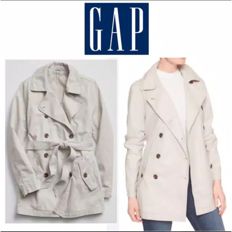 Jaket Wanita GAP Classic Coat for Women