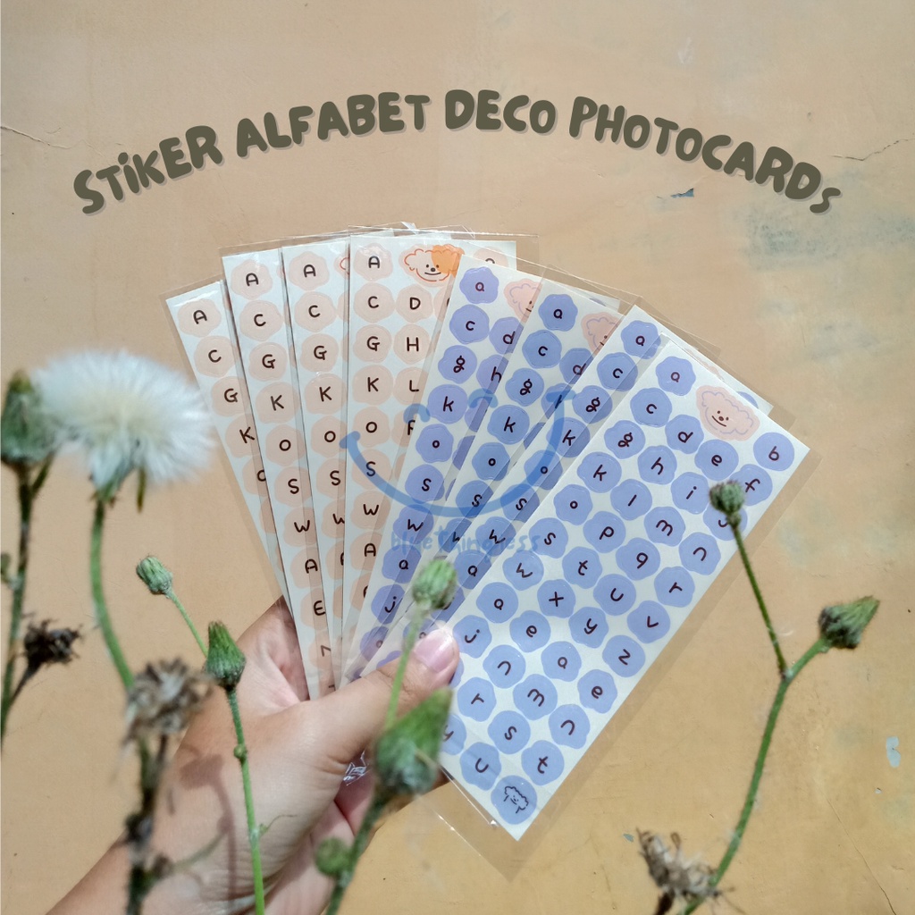 

1pc STICKER DECO ALPHABET KPOP CUTE KAWAII