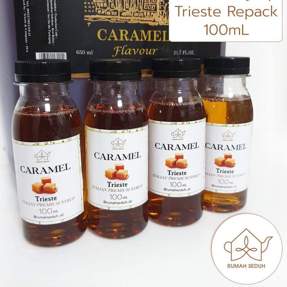 

✨STAR✨ 100mL Sirup Karamel Trieste - Caramel Italian Syrup - Caramel Latte Machiato Syrup