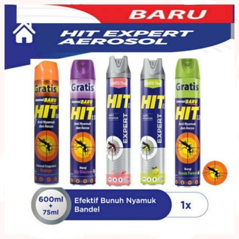 HIT Expert obat nyamuk 600ml