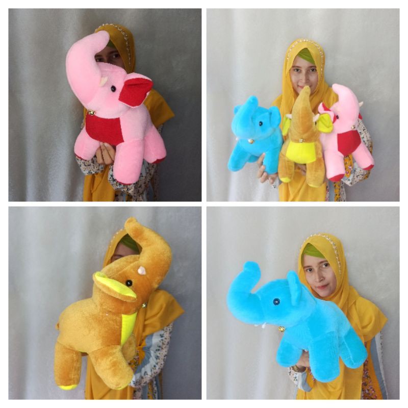 Boneka gajah S murah