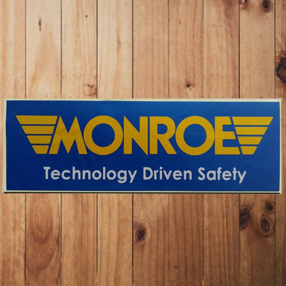 

Thumbnail Stiker Monroe Technology Driven Safety Blue Color
