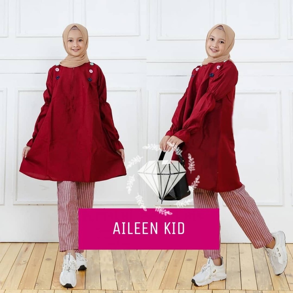 [kalila_99] SET AULIA KID | SET TUNIK REMAJA | FASHION MUSLIM