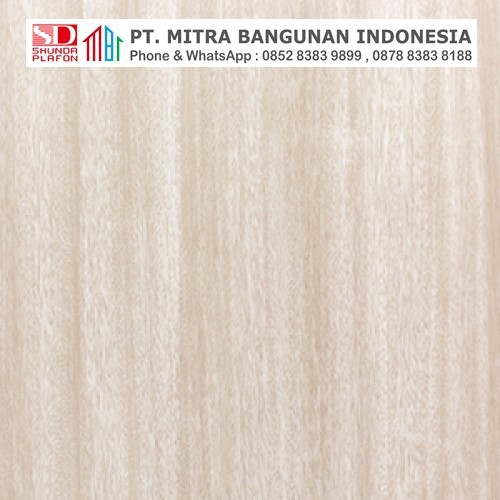Shunda Plafon PVC - Natural Wood - White Ash Wood - MK 25077