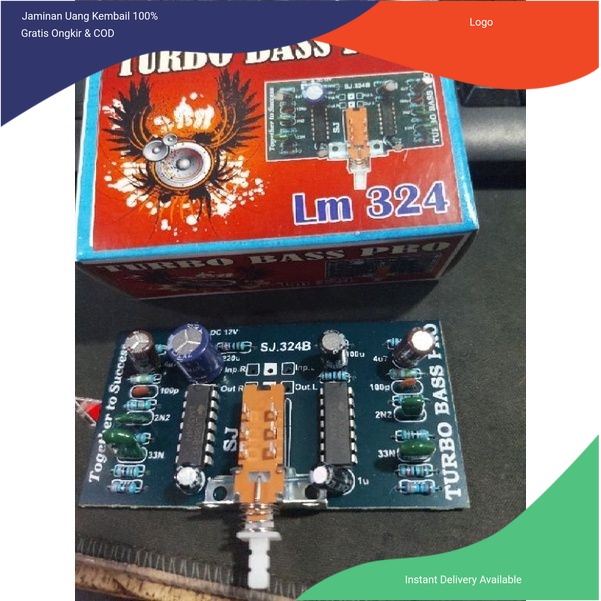 

Kit Turbo Bass pro ic LM 324