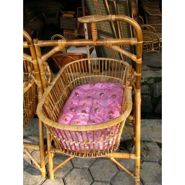 ayunan rotan bayi termurah