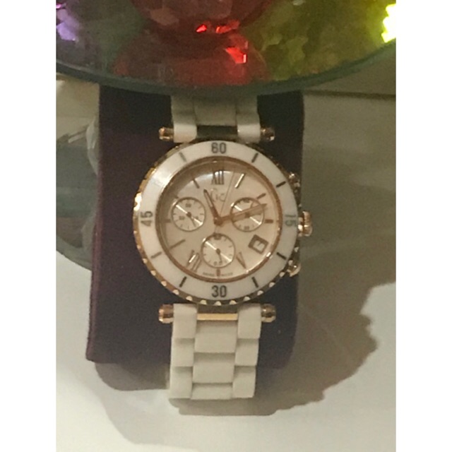 JAM TANGAN WANITA Guess GC keramik keren Original Asli 100% bukan kw