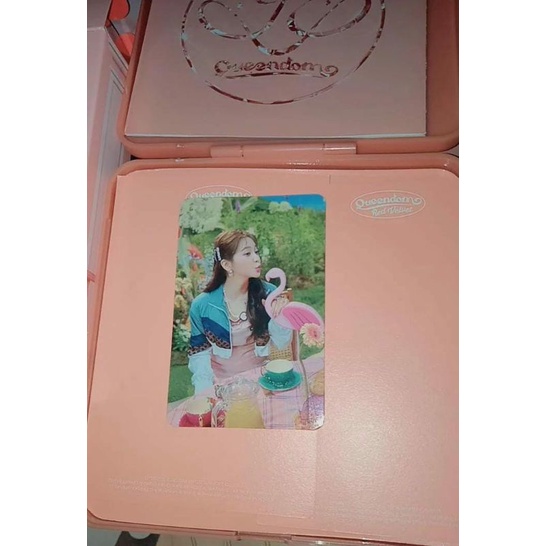 Photocard Official Yeri Red Velvet Queendom Girls Ver.