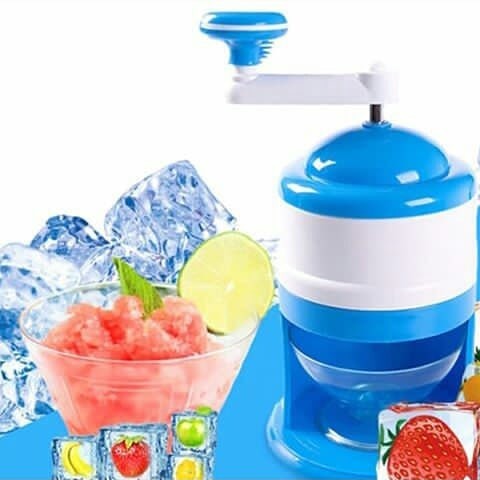 Alat Serut Es Batu Serutan Es Snow Cone Ice Machine - Penghancur Es Portable