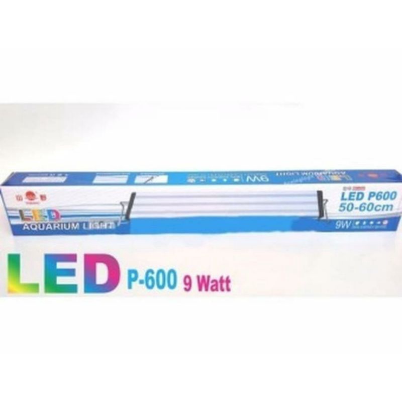Lampu LED Aquarium 50-60cm 9watt | Lampu Aquascape