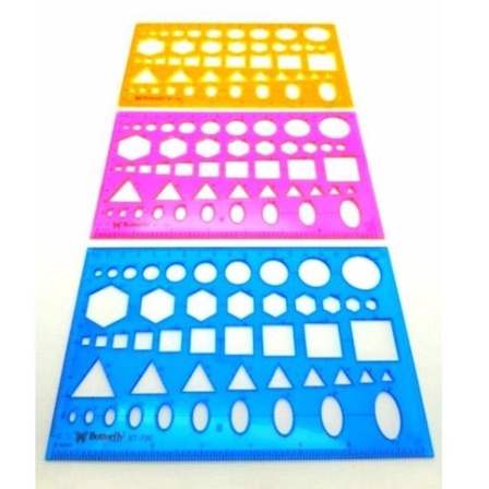 Geometric Template Ruler