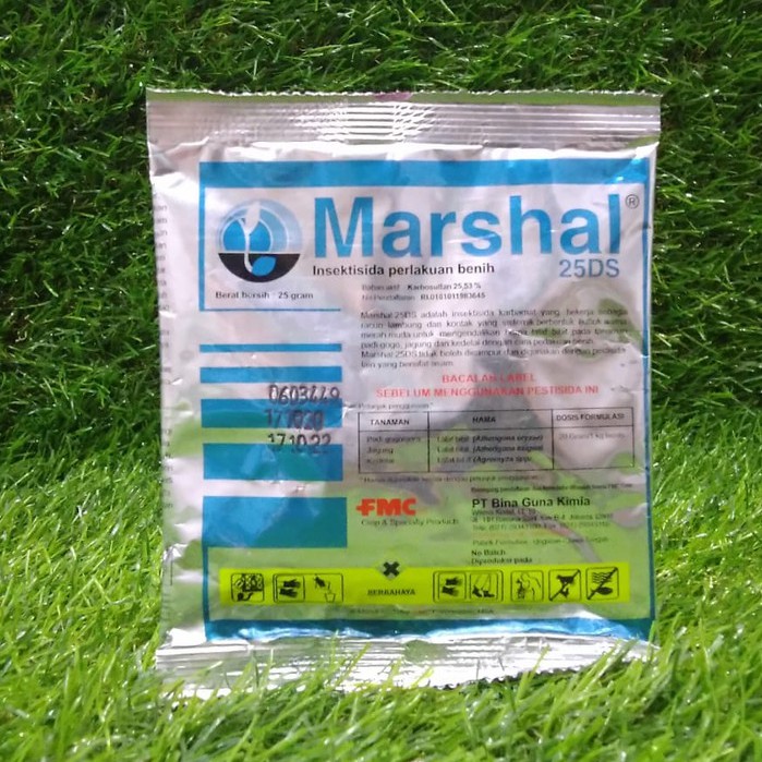 MARSHAL 20 gram Insektisida / Pestisida Sebelum Benih Tanam/racun lambung dan kontak yang sistemik