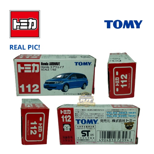 Tomica Biru 112 Honda Airwave Diecast Mobilan Cars Toys