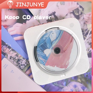 CD Player Portable Bluetooth CD DVD Player Wall Bluetooth 5.0 CD player Home Audio dengan Remote Music KPOP BTS