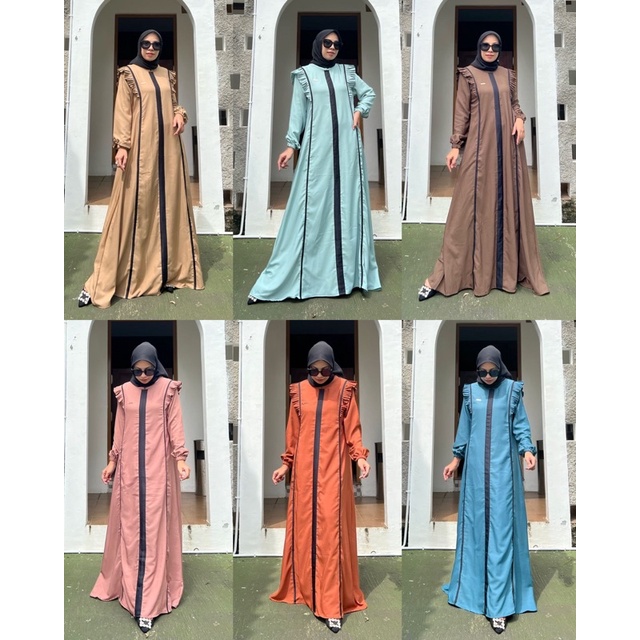 Nasywa Dress by Iyaluna Hijab