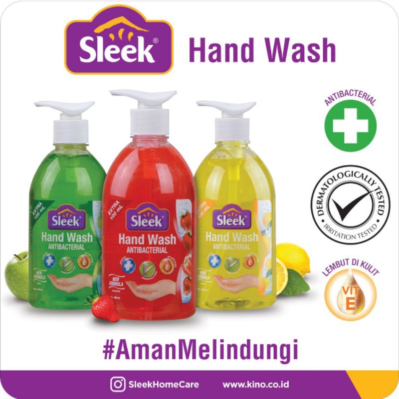 SLEEK HANDWASH BOTOL 500ML