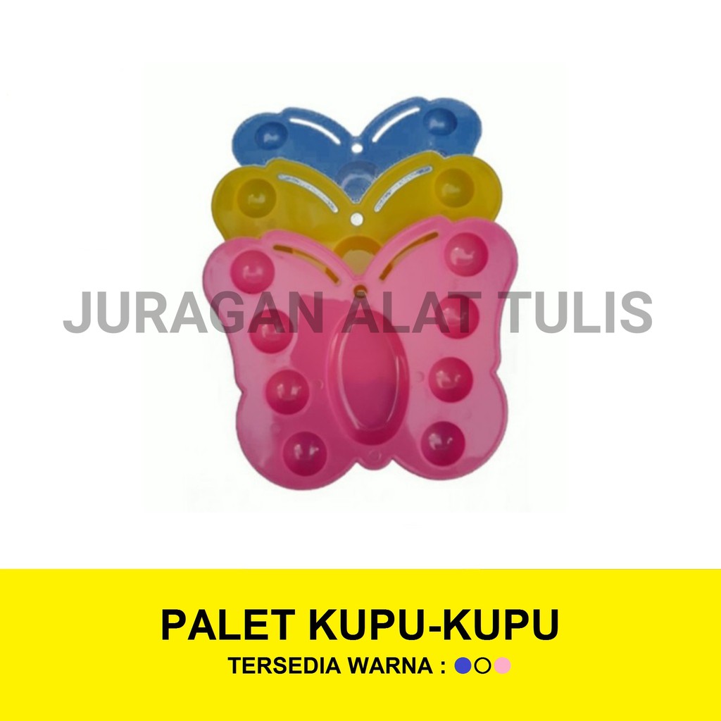 

PALET LUKIS KUPU-KUPU PLASTIK