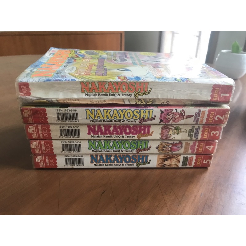 Majalah Komik Nakayoshi Gress - Elex Media Komputindo [Bekas/Preloved]