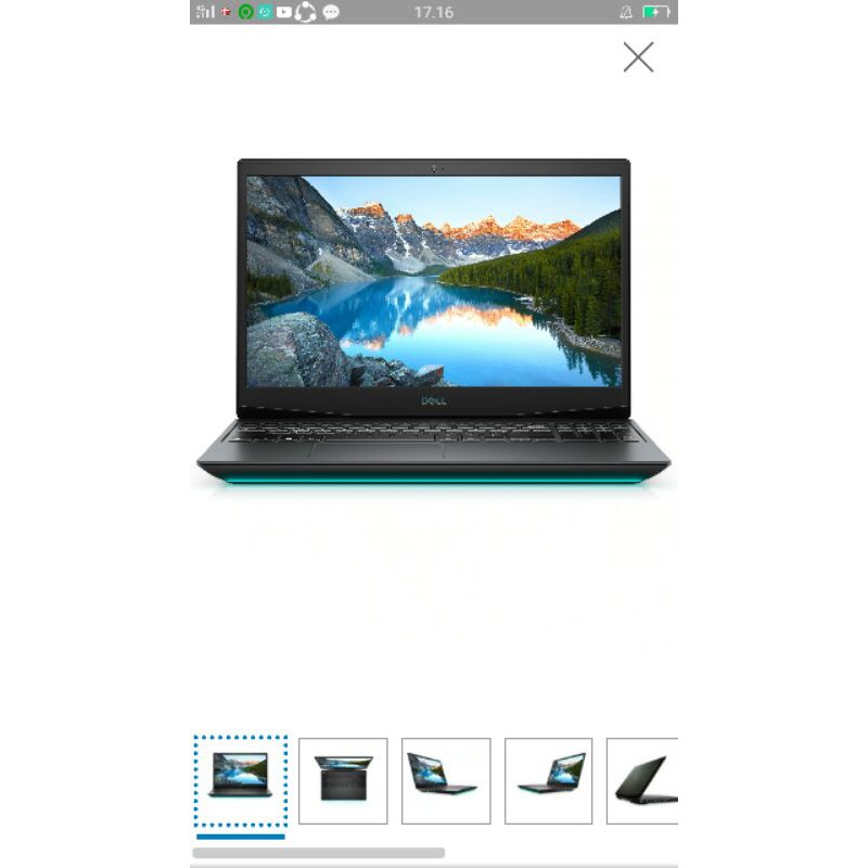 Notebook Laptop Dell Inspiron 15 G5 5500 i7 10750u 16Gb Ram 1Tb SSD RTX 2070 8Gb 15,6" FHD Win 10 Ho
