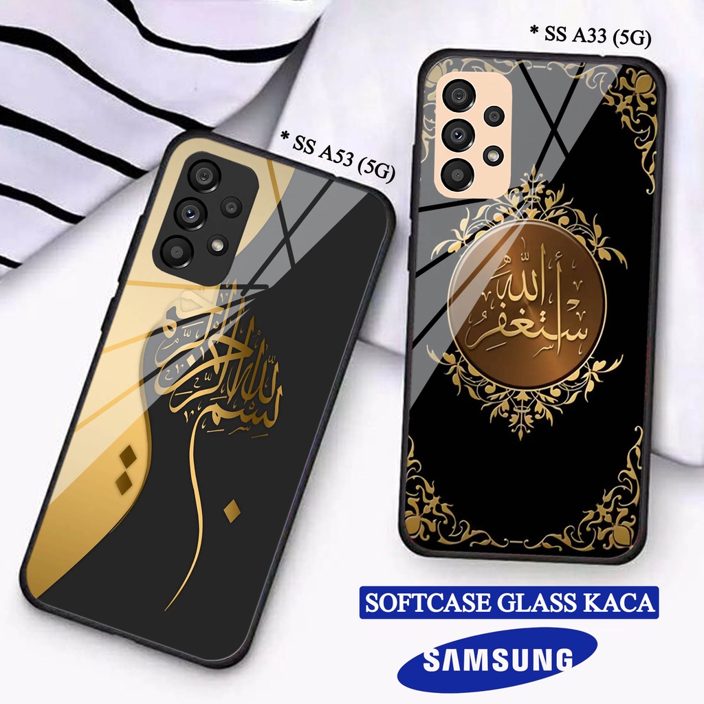 Softcase Glass Kaca  SAMSUNG A33(5G) A53(5G) - Casing HP SAMSUNG A33(5G) A53(5G) [ S50 ].