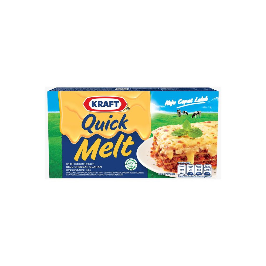 

Keju Kraft Mozzarella Quick Melt (1592)