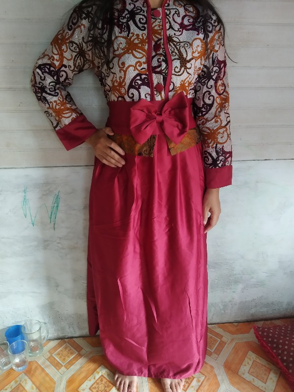 Maura Couple - Sania Ruffle Batik Couple Ori Ndoro Jowi Suryandhanu Dnt Garansi Termurah Shopee