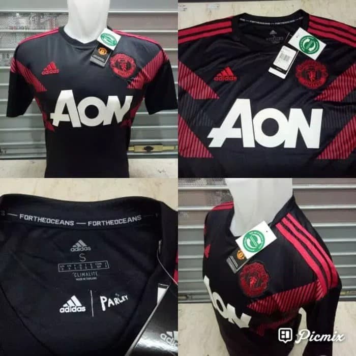 JERSEY BOLA MU MANCHESTER_UNITED PREMATCH 2018/2019 GRADE ORI Import