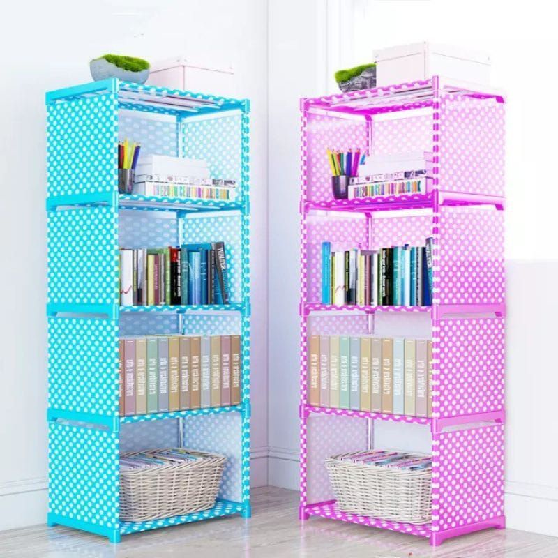 rak serbaguna/rak buku multifungsi/rak bongkar pasang/ lemari serbaguna