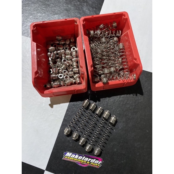 Per stik rem stenlis Per kawat rem stik rem tiang rem belakang