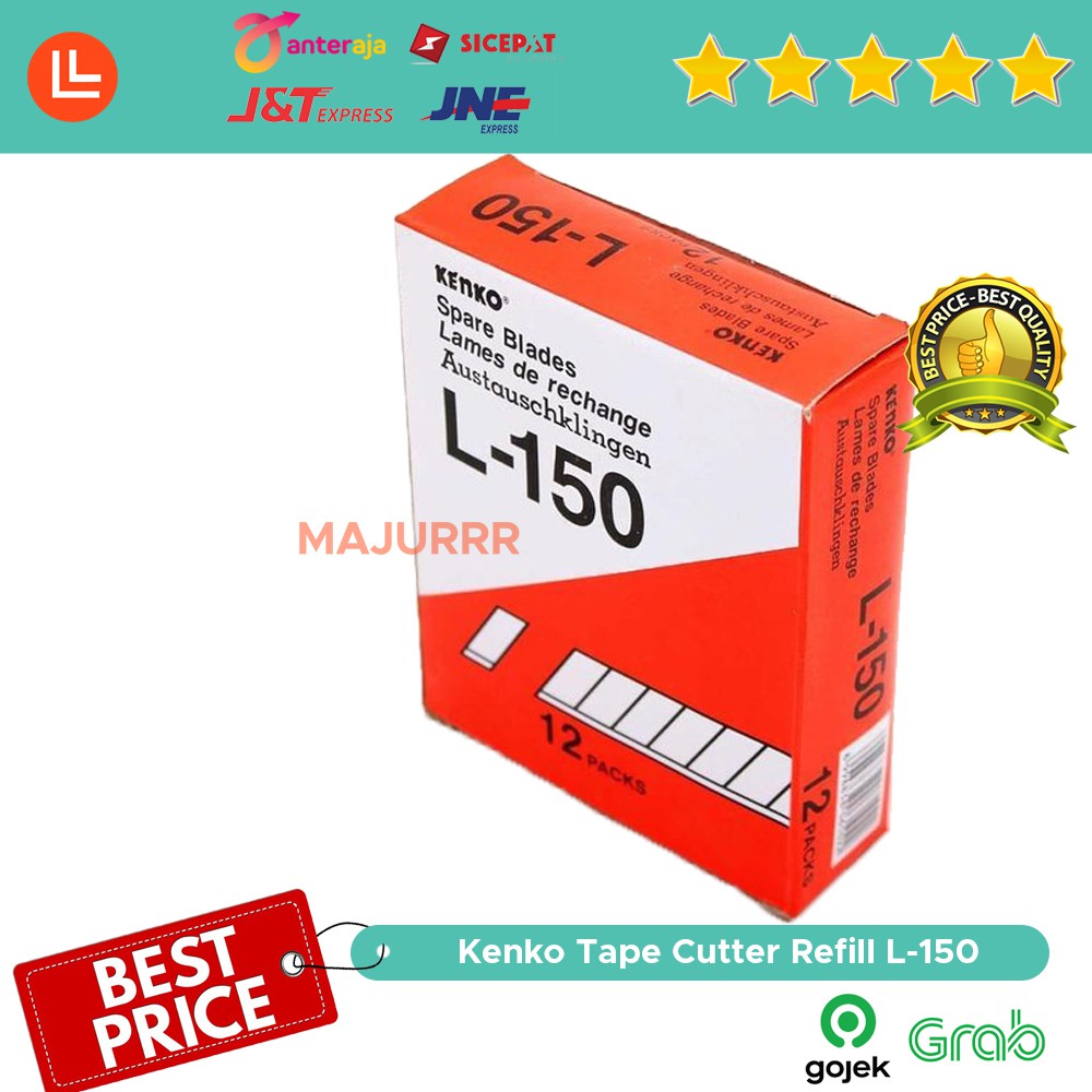 

Isi Cutter Kenko L-150 L150 Refill Isi Pisau Cuter L 150 Besar 1 Cube