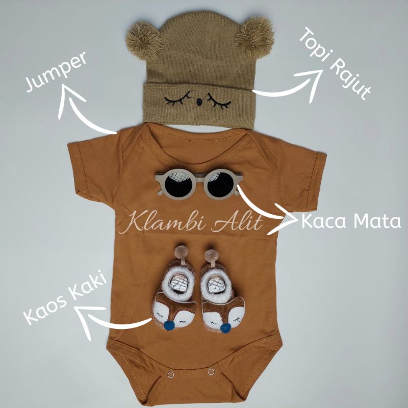 Klambi Alit Hampers Bayi Unisex / Kado Bayi / Newborn Gift Set /Jumper Bayi /Jumper Set