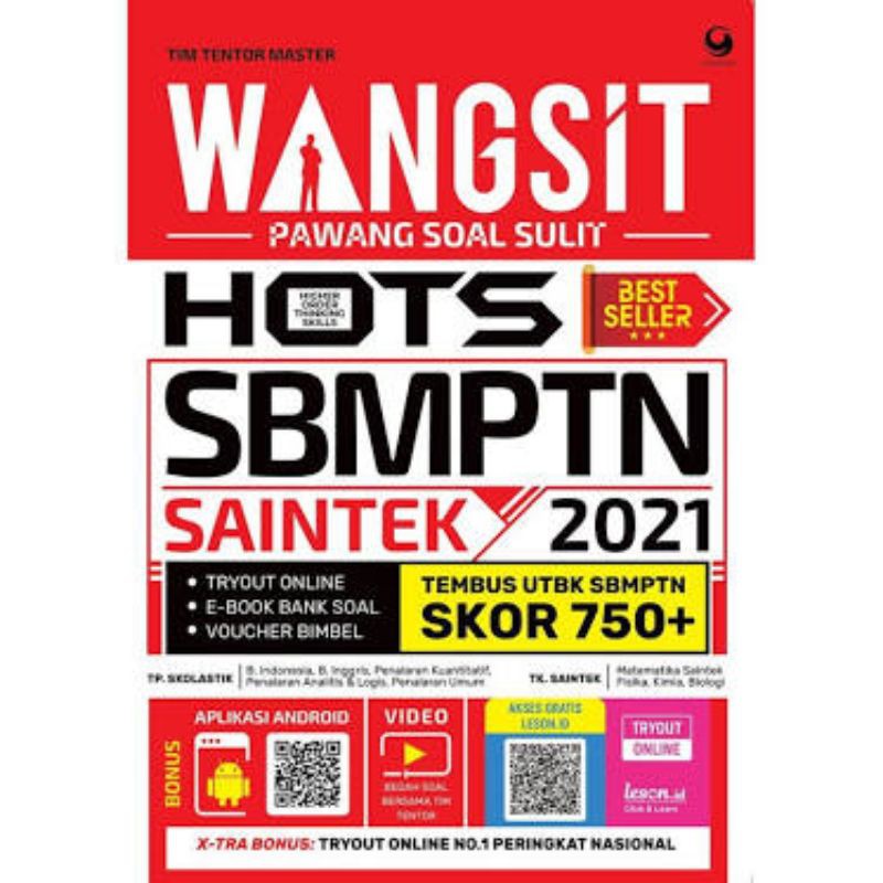Buku Wangsit (Pawang Soal Sulit) Sbmptn Saintek 2021 ORIGINAL ASLI
