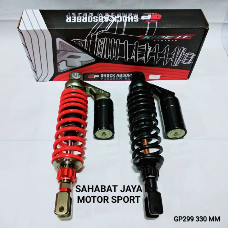 Shock Tabung Ride It GP299 SERIES Klik Rebound 330MM 310MM Vario 125 Vario 150 Beat Fi Scoopy fi Var