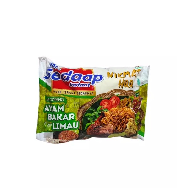 

Mie Goreng Sedaap Rasa Ayam Bakar Limau