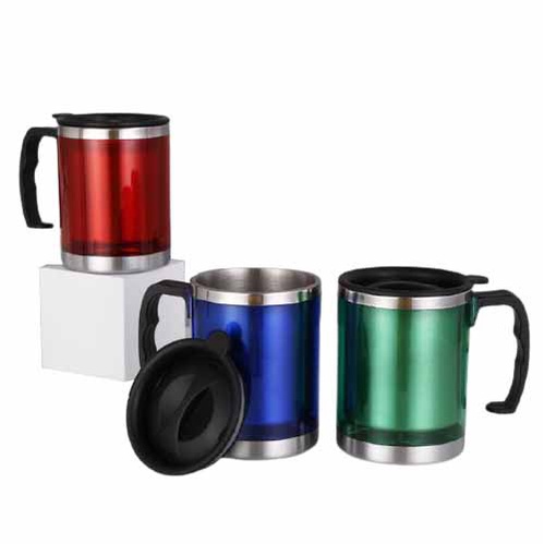 Mug travel warna 450 ml / mug kantor