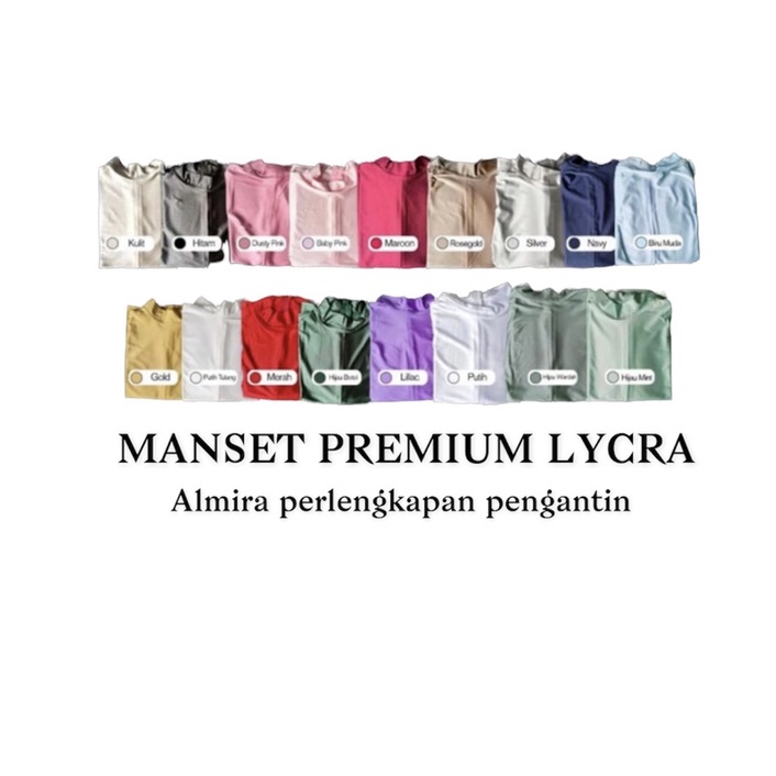 MANSET LYCRA / MANSET LICRA PREMIUM