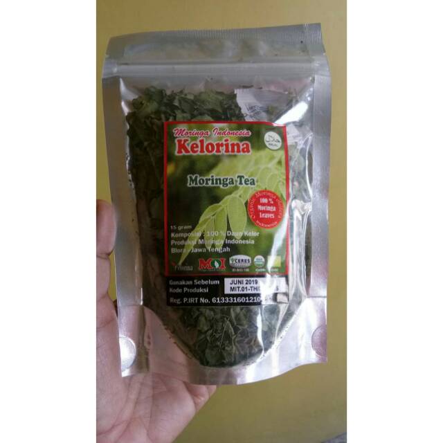 

flaver moringa tea, teh daun kelor teh hijau