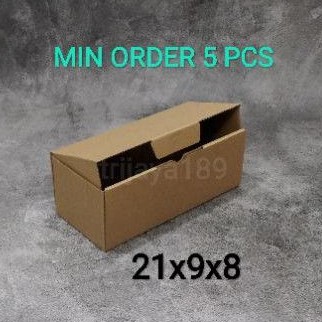 

kardus packing box pizza/ diecut uk 21x9x8