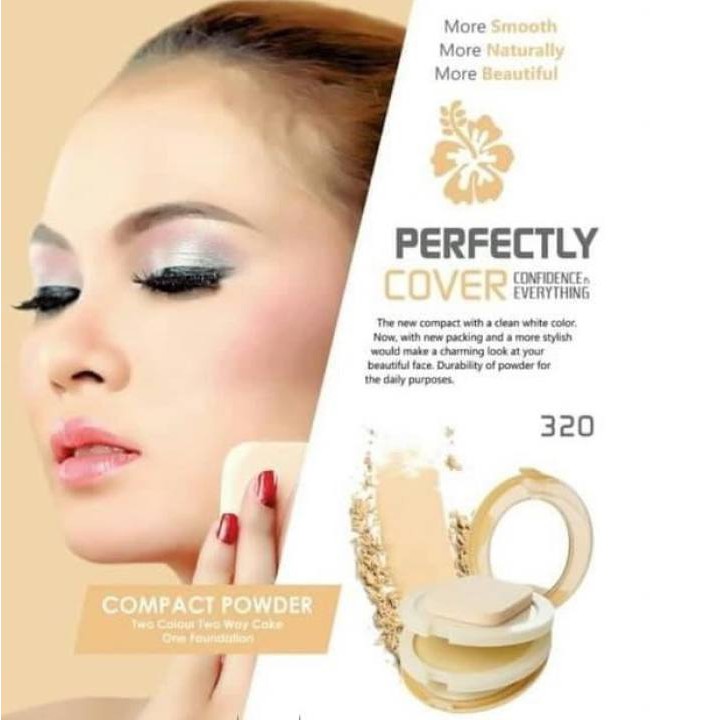 IMPLORA Sueluttu Compact Powder Two Colour Two Way Cake One Foundation (320)