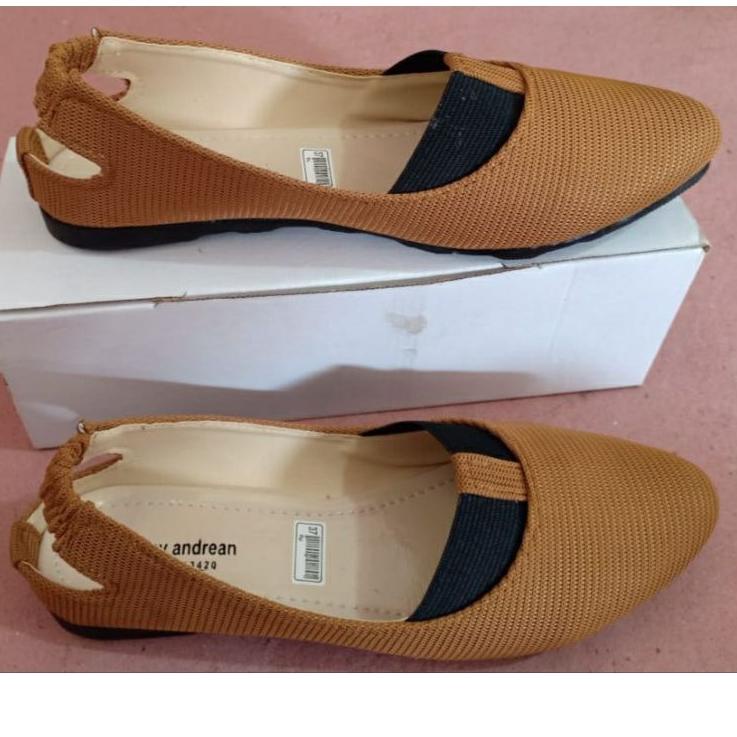 Top Produk.. Sepatu FlatShoes Wanita / SEPATU WANITA / SEPATU BALET RAJUT / SEPATU BALET KARET/ SEPA