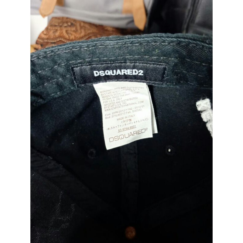 topi dsquared2 second original brand