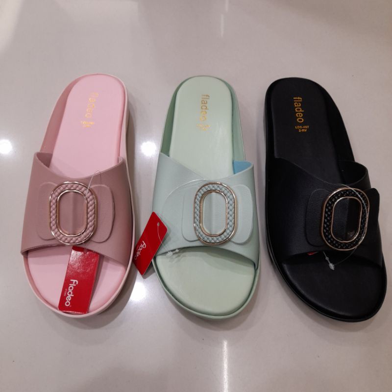 sandal flat wanita fladeo
