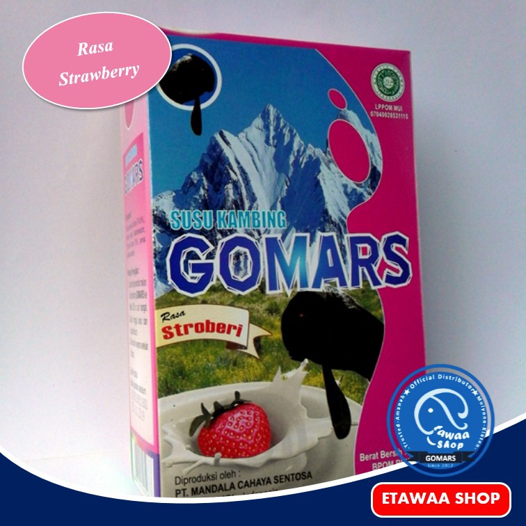 

Susu Kambing Etawa Gomars Stroberi Original untuk Imun