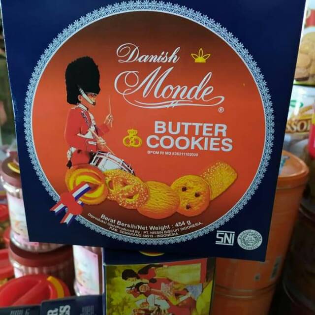Jual MONDE BISCUIT BUTTER COOKIES 454g Shopee Indonesia