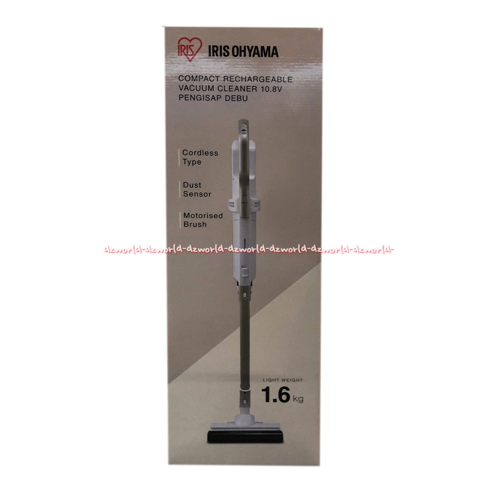 Iris Ohyama Compact Rechargeable Vacuum Cleaner 10.8Volt Alat Mesin