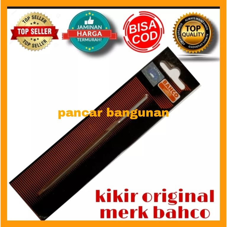 KIKIR BAHCO 4 INCH - KIKIR 4 INCH GERGAJI KAYU - KIKIR SEGITIGA - KIKIR GERGAJI KAYU - KIKIR