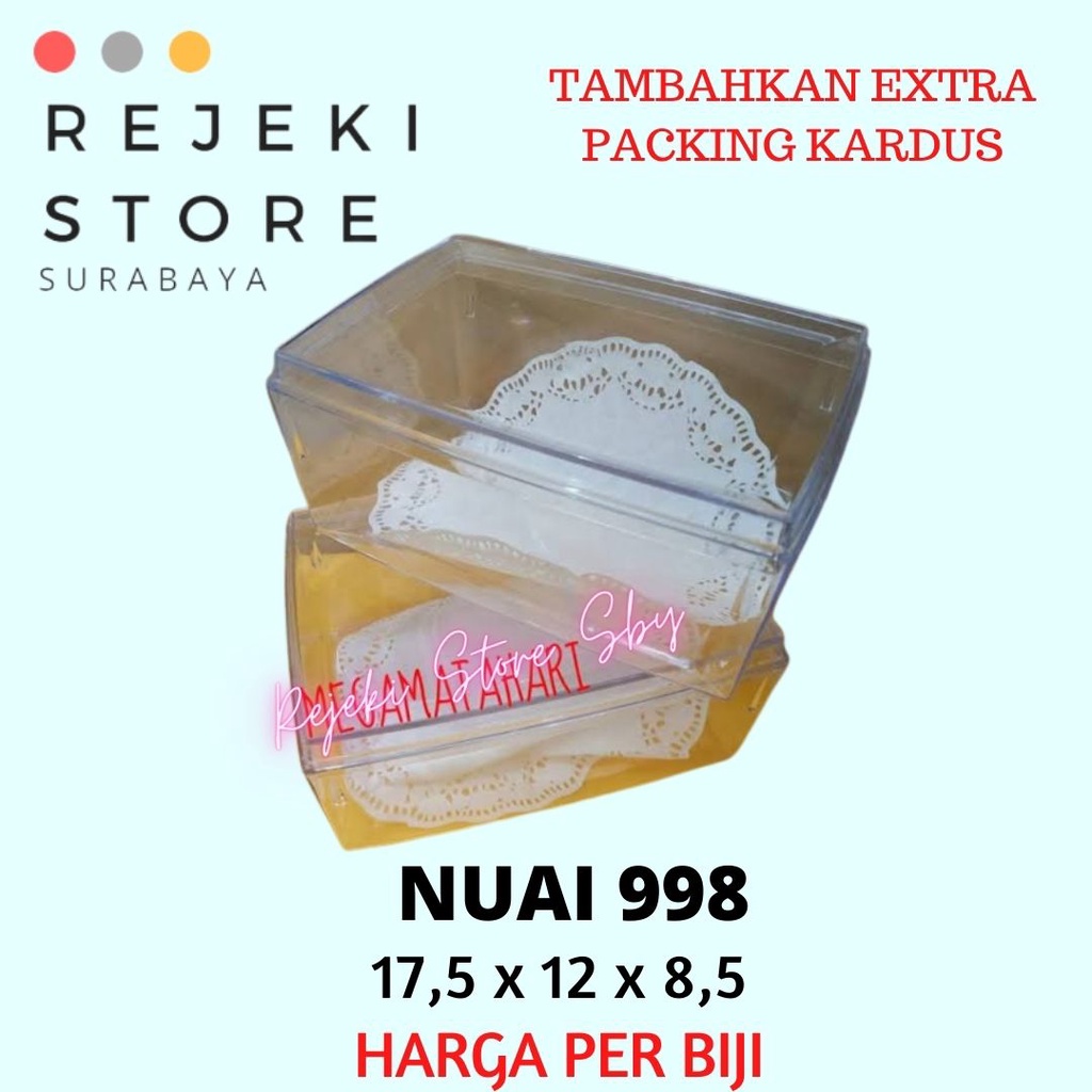 NUAI SN 998 | TOPLES PLASTIK | 1kg | TOPLES KUE