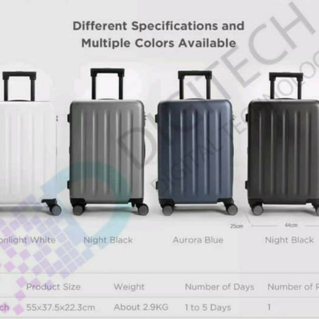 Koper xiaomi 90 points luggage suitcase,original xiaomi 90 point