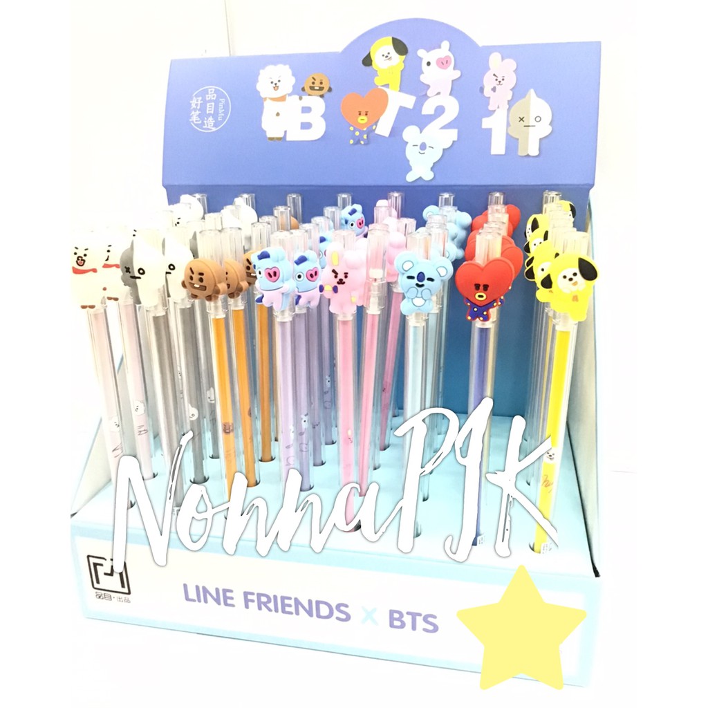 

Ballpoint Pen BTS / Alat Tulis Stationery Pulpen BT21
