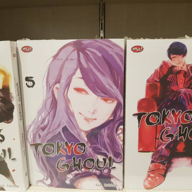 Komik Tokyo Ghoul vol 1-14 segel cabutan